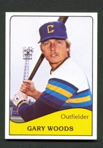 1979 TCMA Charleston CHARLIES #5 GARY WOODS Santa Barbara CALIFORNIA