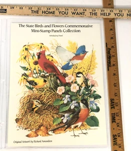 State Birds Commemorative Mint-Stamp Postal Commemorative Society Title Page. - Picture 1 of 1