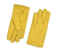 Victorian Men's White Dress Leather Gloves