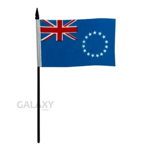 "4x6" Kochinsel Flagge / Kochinsel Schreibtischflagge / Kochinsel Stockflagge - Bild 1 von 1