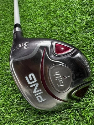 PING - Faith 17-4 SS - 3 Wood 18* - Graphite - Lady Flex - RH - Image 1 of 4