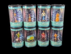 Scooby-Doo Warner Bros Miniature Classic Collection Figure Lot x8 1999 - Picture 1 of 8