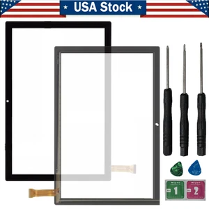 Digitizer Touch Screen Display Glass Panel For OXTAB OX 10 TAB Tablet OX-P010 - Picture 1 of 4