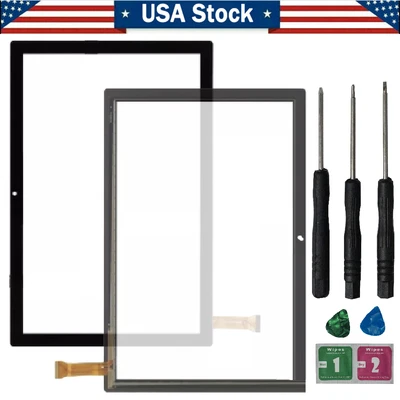 Digitizer Touch Screen Display Glass Panel For OXTAB OX 10 TAB Tablet OX-P010 - Image 1 of 4