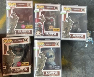 Funko Pop Holidays KRAMPUS x5 Hot Topic Exclusivo Fye 14 15 - Imagen 1 de 6