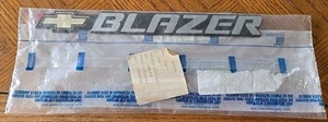Chevrolet Blazer Front Door Emblem Badge Nameplate Part #15733584  - Picture 1 of 3