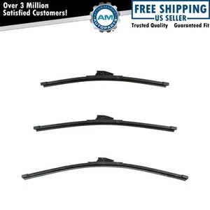 Trico Ice & Ice Windshield Wiper Blade Front & Rear 3pc Set - Picture 1 of 4