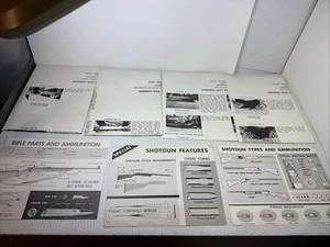 Vintage Posten von 4 + moderne Waffenreparatur Schule Kurs Poster Ithaca Luger Marlin + - Bild 1 von 24