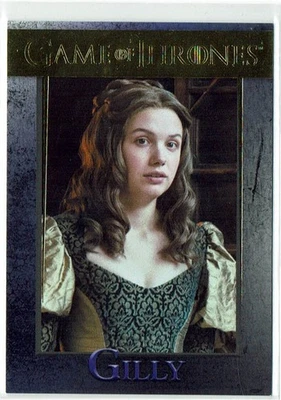 Game of Thrones Season 6 GOLD Parallel Chase Card #55 Gilly #130/150 - Image 1 of 2