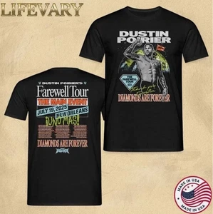 Dustin Poirier Merch The Farewell Tour 2025 T-Shirt.  All Size S-4XL - Picture 1 of 4