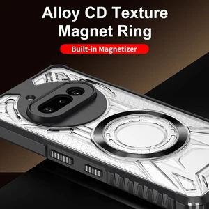 For Nothing Phone (3a), Luxury Anti-slip Fashion Hybrid Armor Clear Case Cover - Picture 1 of 16