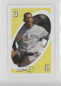 2007 Uno Alex Rodriguez Limited Edition Alex Rodriguez #3Y