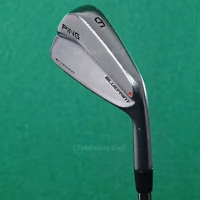 Ping Blueprint Forged Red Dot Single 6 Iron Tour Issue DG X100 Steel Extra Stiff - Image 1 of 2