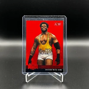 2022 SkyBox Metal Universe AEW Powerhouse Hoobs Precious Metal Gems Red PMG /100 - Bild 1 von 2