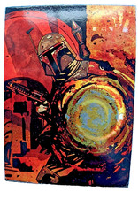 1996 Star Wars Topps Finest MATRIX #4 Boba Fett   