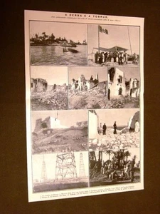 Spedizione d'Italia in Tripolitania Libia nel 1911 Rare vedute di Derna e Tobruk - Picture 1 of 1