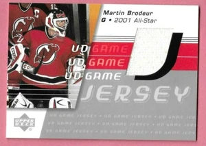 MARTIN BRODEUR 2002-03 UPPER DECK UD GAME JERSEY GJ-MB- NEW JERSEY DEVILS NM - Picture 1 of 2