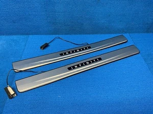 2014 - 2017 INFINITI QX50 FRONT LEFT & RIGHT DOOR SILL SCUFF PLATE TRIM OEM - Picture 1 of 12