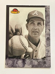 2002 Topps American Pie Baseball #102 - Hoyt Wilhelm - Atlanta Braves - Picture 1 of 2