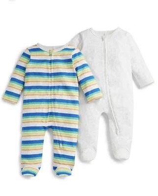 Pack de 2 pijamas para bebé niño talla 3 - 6 m meses primeras impresiones Foto 1 de 4