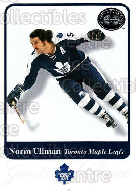 2001-02 Fleer Greats of the Game #43 Norm Ullman - Image 1 of 1