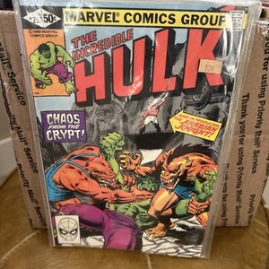 The Incredible Hulk, vol 1,  no.257  Chaos From the Crypt Sal Bucema Cover  1981 - Picture 1 of 3
