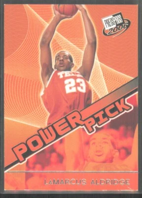 2006-07 Press Pass Power Pick LaMarcus Aldridge novato Texas Longhorns #34 Foto 1 de 2