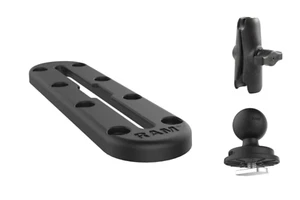 RAM Mount Tough-Track 7" Length With 1" Ball And Plastic Arm RAP-TRACK-A5-B-201 - Picture 1 of 4