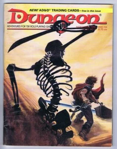 Dungeon Magazine #34 (Mar/Apr 1992 AD&D TSR cover artist Peter Clarke) - Picture 1 of 1