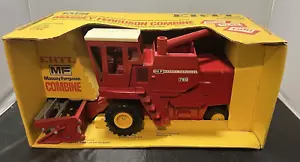 Ertl Massey Ferguson 760 Toy Combine With Yellow Rims 1/16 scale - STOCK # 182 - Picture 1 of 5