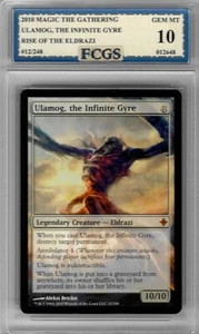 2010 MTG Ulamog, the Infinite Gyre #12/248 Graded FCGS 10 GEM MINT POP 1 - Picture 1 of 2