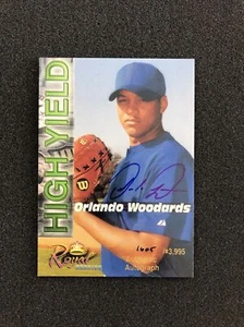 2001 Royal Rookies ORLANDO WOODARD #HY-03 High Yeild AUTOGRAPH ROOKIE 1605/3995 - Picture 1 of 6