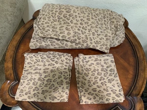 Ralph Lauren Bohemian Medieval Leopard Queen Spannbettlaken & Standard Kissenbezüge - Bild 1 von 10