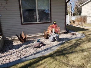 Large wall decor indoor outdoor tree of life country cottage design living room - Picture 1 of 4