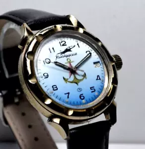 VOSTOK AMPHIBIAN Uhr WOSTOK KOMANDIRSKIE DIVER 200 Vintage Automatikuhr - Bild 1 von 12