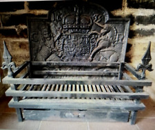 cast iron fireplace grate