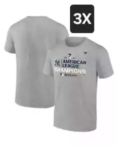New York Yankees Fanatics 2024 American League Champions Locker Room T-Shirt 3X - Picture 1 of 1
