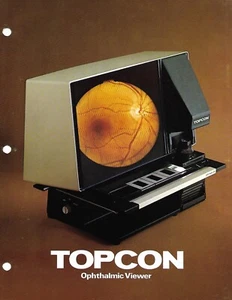 Brochure - Topcon - Ophthalmic Viewer - Medical Optical Instrument 1981 (ST444) - Picture 1 of 1