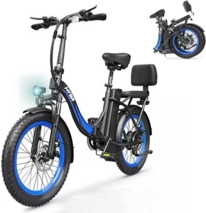 NEW HYBR 20" Folding Electric Bike 250w Motor 13AH Fat Tire E-Bike For Adults - Picture 1 of 10