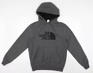 The North Face Men's Grey Pullover Hoodie, Size S, Logo Accent - Picture 1 of 12