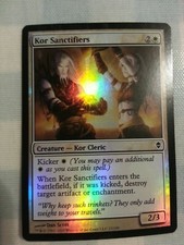 MTG Kor Sanctifiers Foil - Zendikar