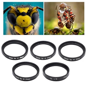 37mm Close Up Lens HD Macro Close Up Lens Filter For Digital Cameras EOM - Picture 1 of 27