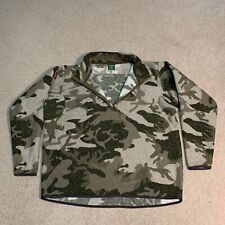Cabela's Alaskan Thermocline 1/2 Zip Pullover Outfitter Camo XL