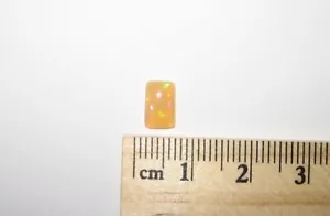 8mm x 5-5.5mm x 2.5mm POLISHED ETHIOPIAN WELO OPAL CRYSTAL CABOCHON ~ 0.6cts *A1 - Bild 1 von 11
