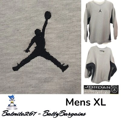 VTG Jordan Jumpman Center Logo Sweatshirt  XL Sports Active Basketball FREE SHIP - Image 1 of 4