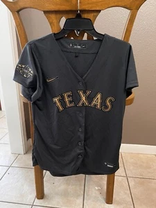 TEXAS RANGERS WOMEN'S NIKE ALL STAR GAME JERSEY L New No Tags - Picture 1 of 3