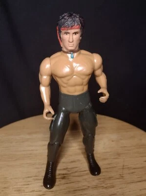 Figura de acción de colección 1985 Coleco RAMBO Force of Freedom juguete coleccionable Foto 1 de 4