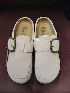 White Mountain Footbeds Pink Suede US Size 7 Closed Toe Bueno Slip On Flat NIB - Picture 1 of 6