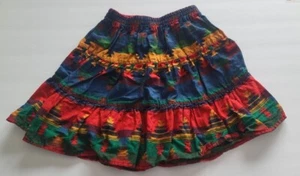 Vintage Rodeo Western Wear Little Girls Size 5 100% Cotton Skirt - Picture 1 of 5