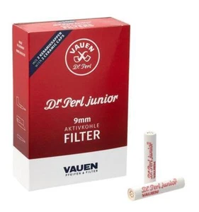 Vauen Dr.Perl JUBIG 1 x 100 Filter Schachtel á 100 Filter Aktivkohlefilter 9mm - Bild 1 von 1